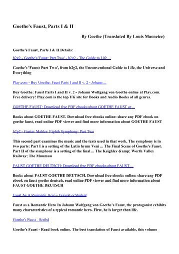 goethe faust 2 pdf download goethe faust 2 pdf download
